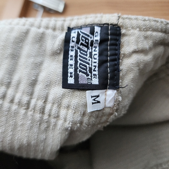 JETPILOT x VINTAGE 90's corduroy shorts in sand USA Made short shorts size M - Picture 7 of 8